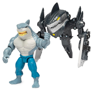 اکشن فیگور کوسه بتمنDC Comics Batman Mega Gear مدل King Shark_اسباب بازی